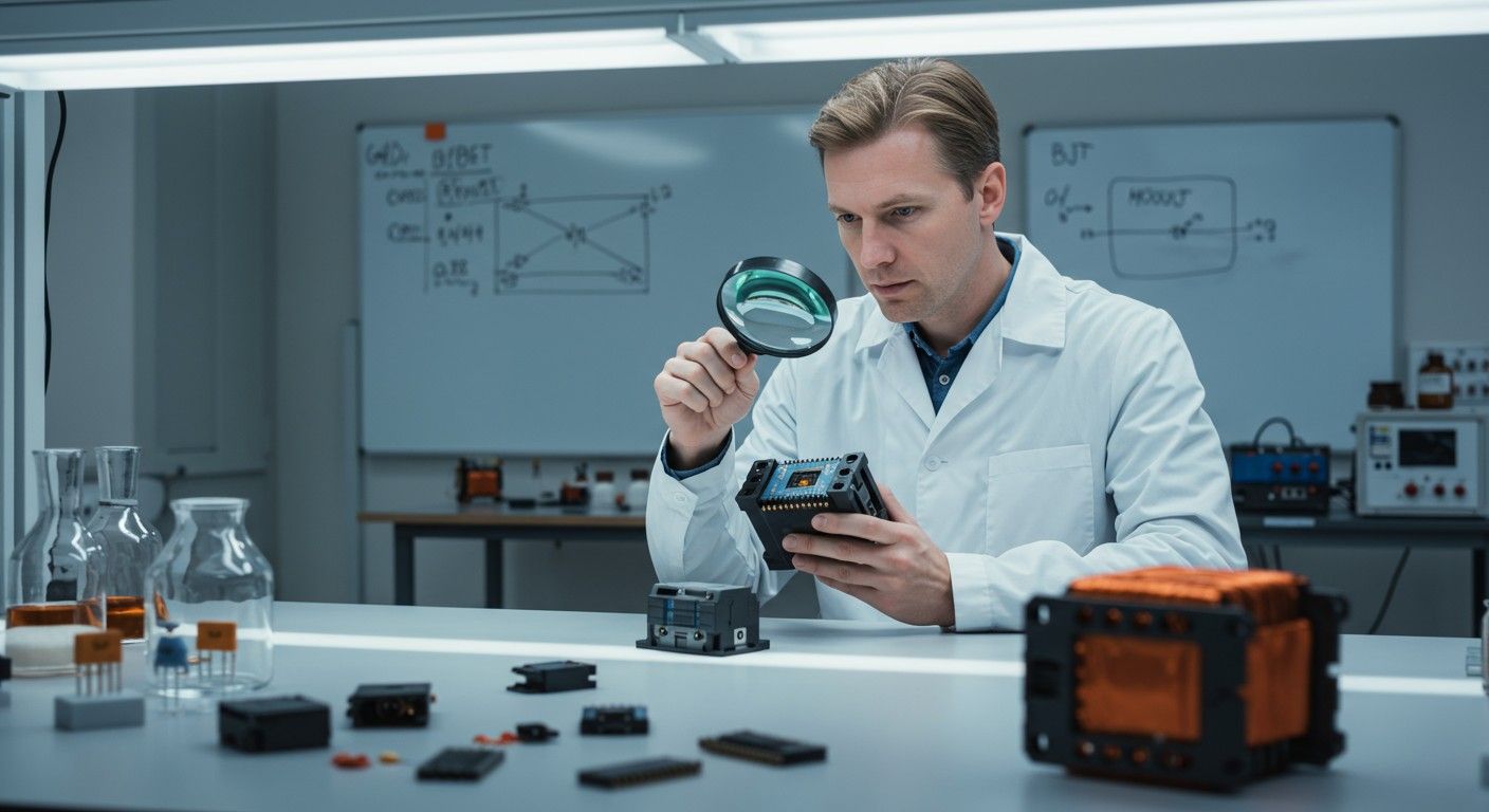 Az IGBT ötvözi a BJT és MOSFET előnyeit.