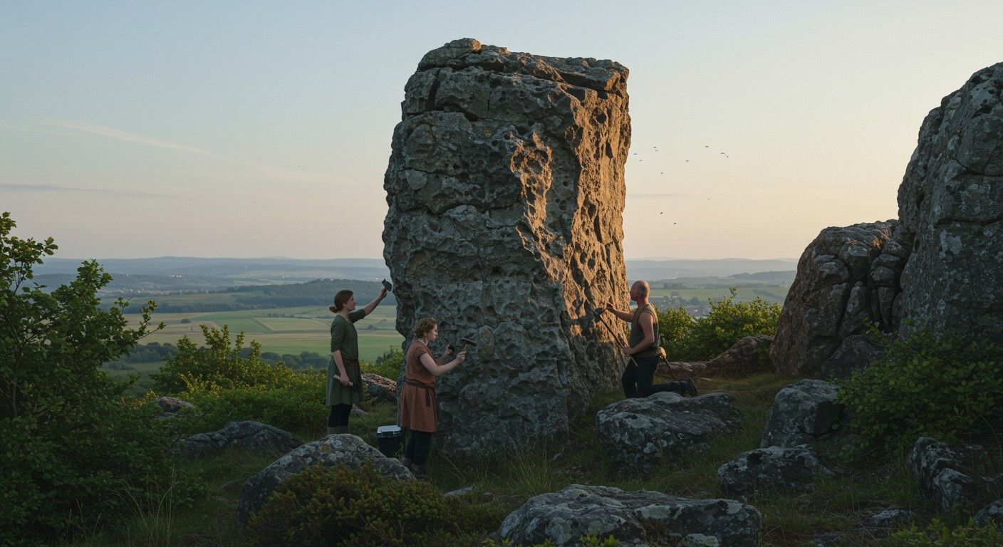 Az ikrakő ritka geológiai képződmény, gazdag biodiverzitással.