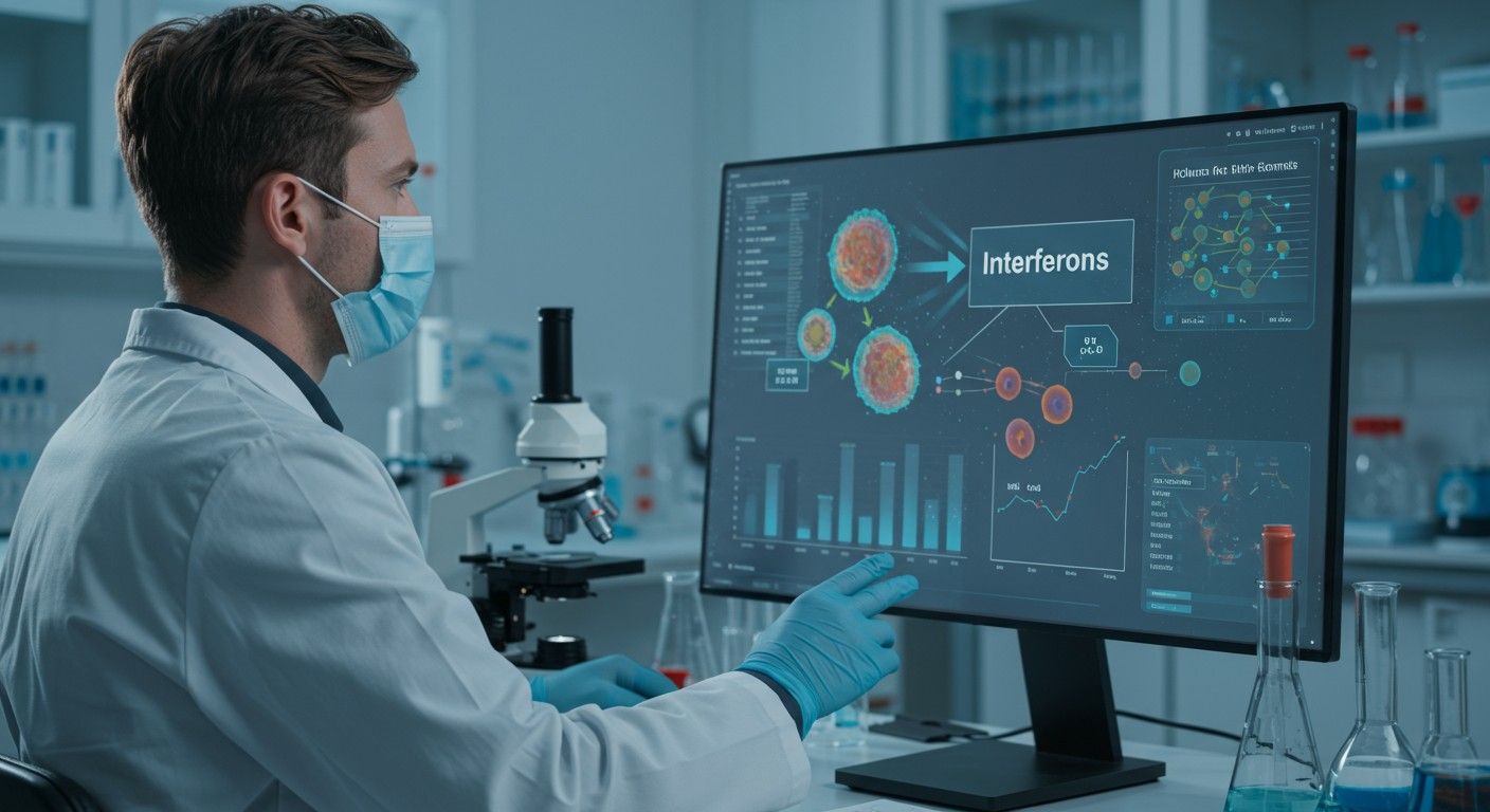 Az interferonok serkentik a vírusellenes immunválaszt a szervezetben.