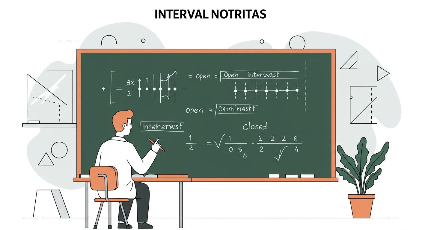 Az intervallumok jelölése tisztázza a számhalmazok határait.