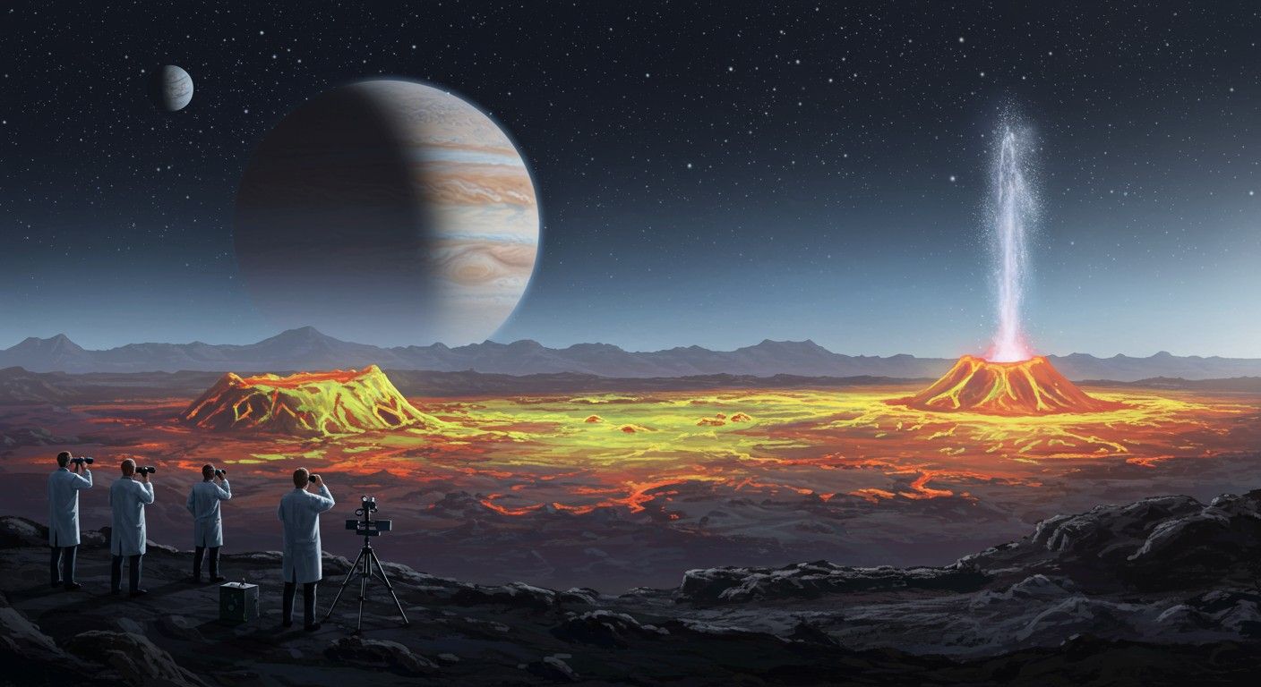 Io vulkánjai az exobolygók potenciális életformáinak kutatását inspirálják.