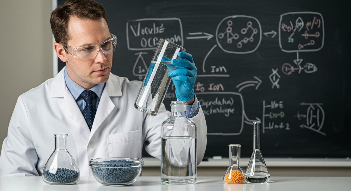 Az ioncserélés javítja a víz minőségét, de költséges.