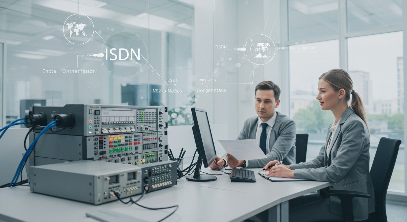 Az ISDN gyorsabb kapcsolódást kínál az internethez, mint a modem.