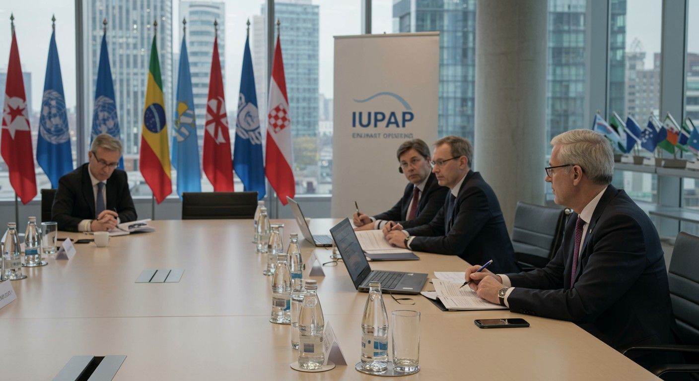 Az IUPAP globális tudományos együttműködések kulcsszereplője.