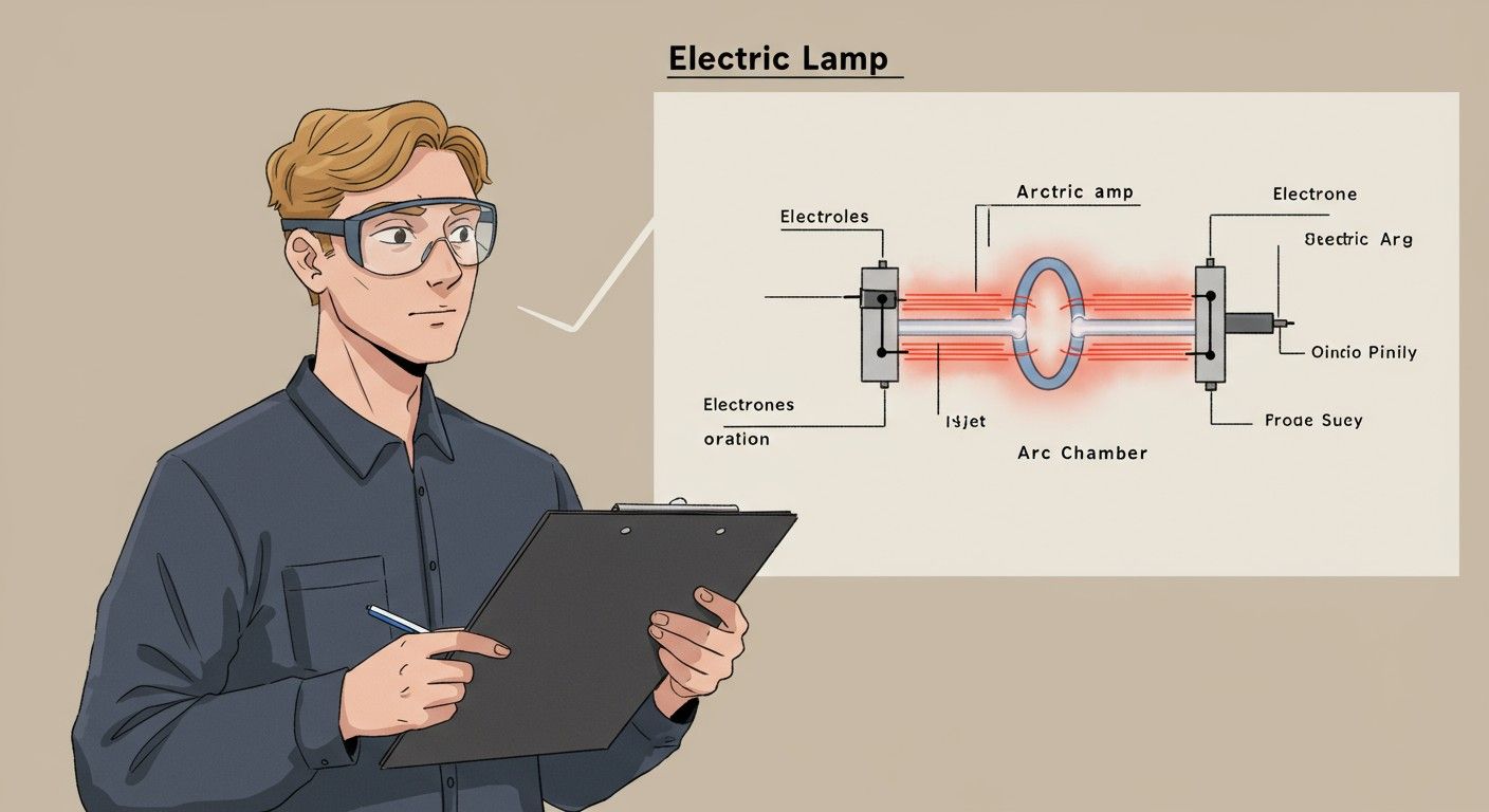 Az elektromos ív hőmérséklete akár 6000 °C is lehet.