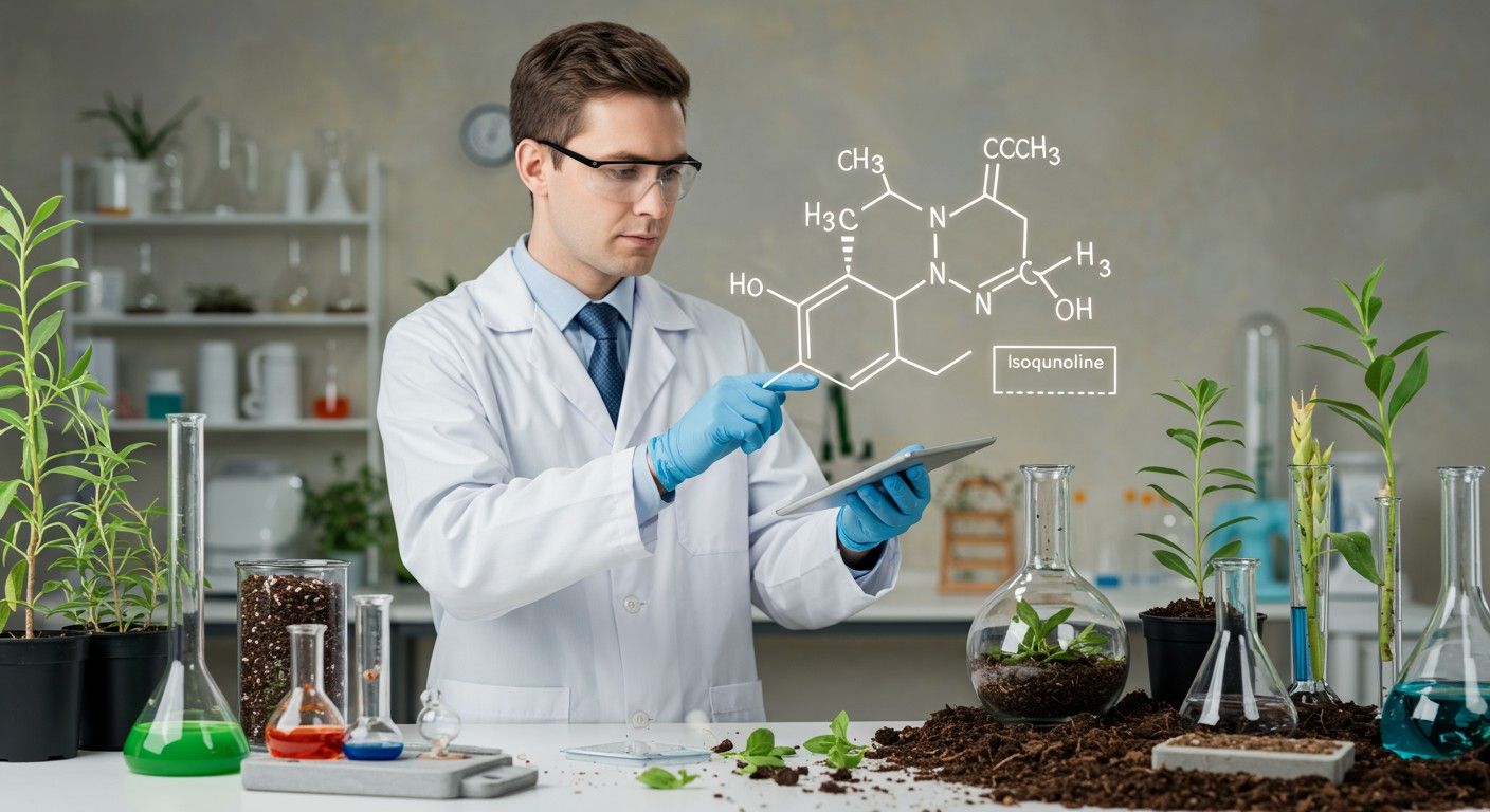 Az izo-kinolin növényvédő szerekben és laboratóriumi reagensként hasznos.