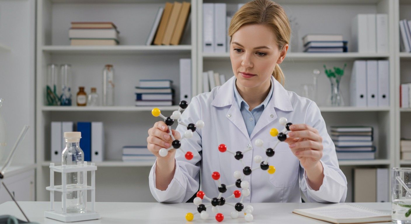 Az izoméria kulcsfontosságú a gyógyszerek hatékonyságában.