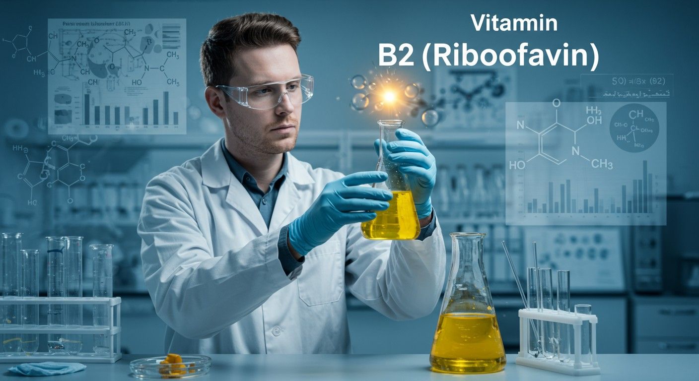 A B2-vitamin fontossága az energia termelésében mérhetetlen.