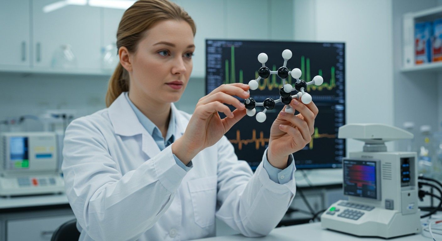 Az elektronikus szerkezet befolyásolja a molekulák spektroszkópiáját.