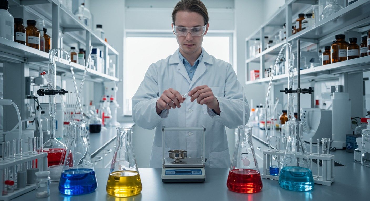 A kálium-perklorát előállítása szigorú laboratóriumi körülményeket igényel.