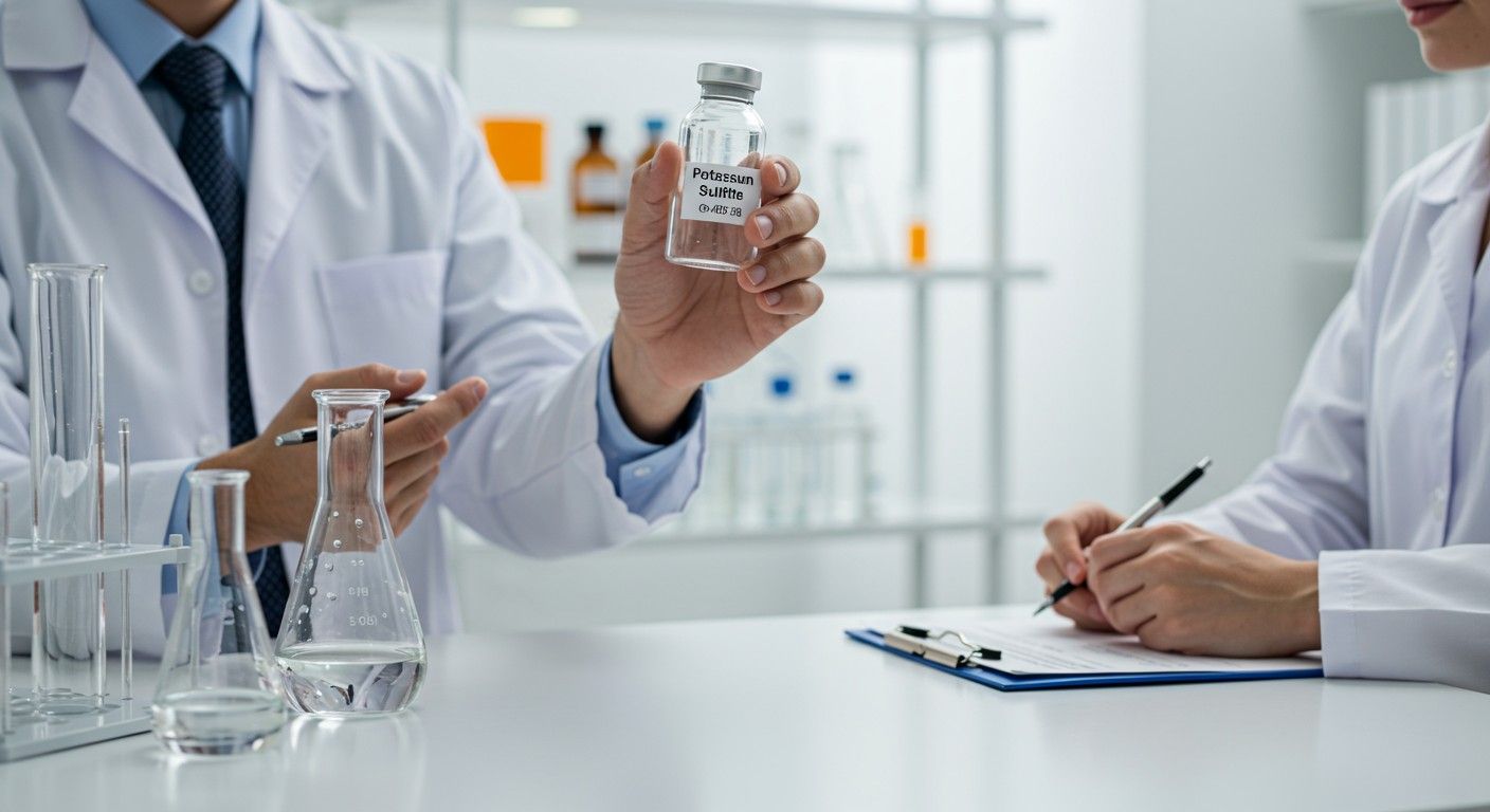 A kálium-hidrogén-szulfit ipari és laboratóriumi alkalmazásokra is használható.
