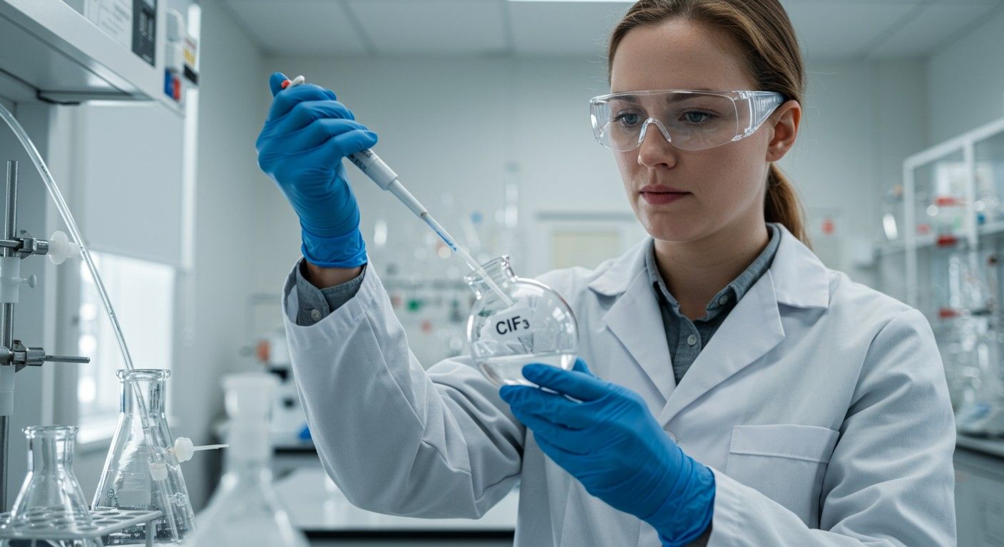 A ClF3 rendkívüli reaktivitása különleges kémiai alkalmazásokat nyújt.