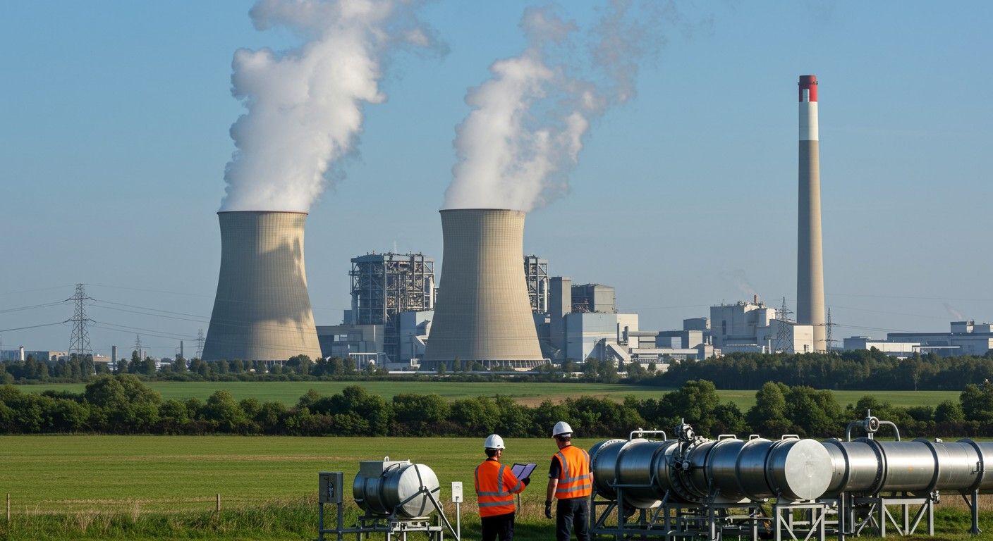 A FGD csökkenti a környezetszennyezést ipari létesítményekben.