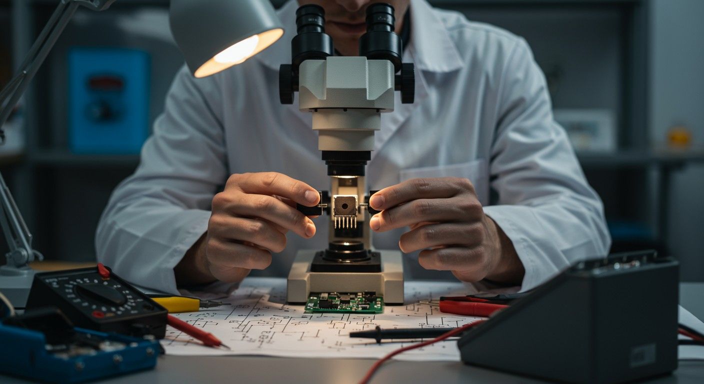 A kollektor helytelen polaritása gyakori hiba forrása.