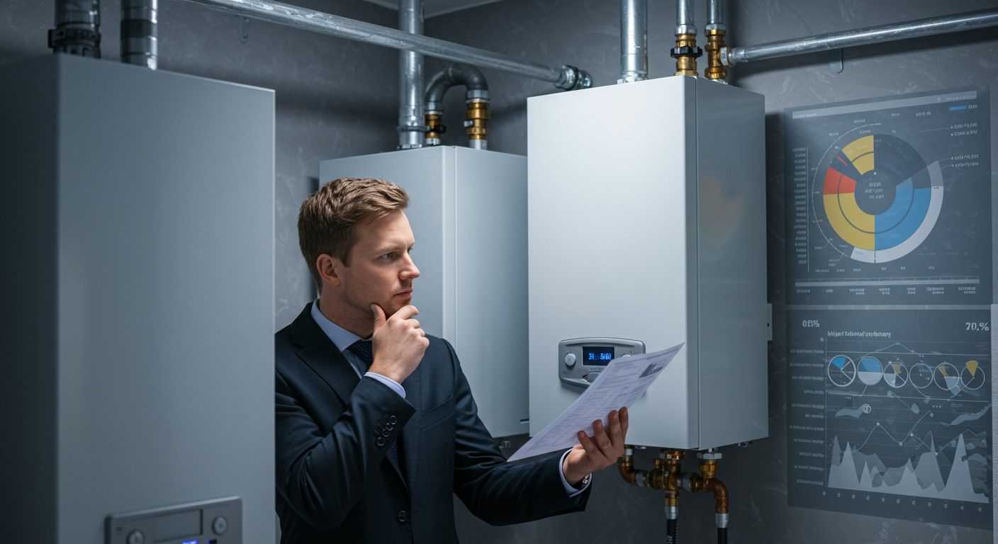 A hatékony kazán 20-30%-kal csökkenti az energiafogyasztást.
