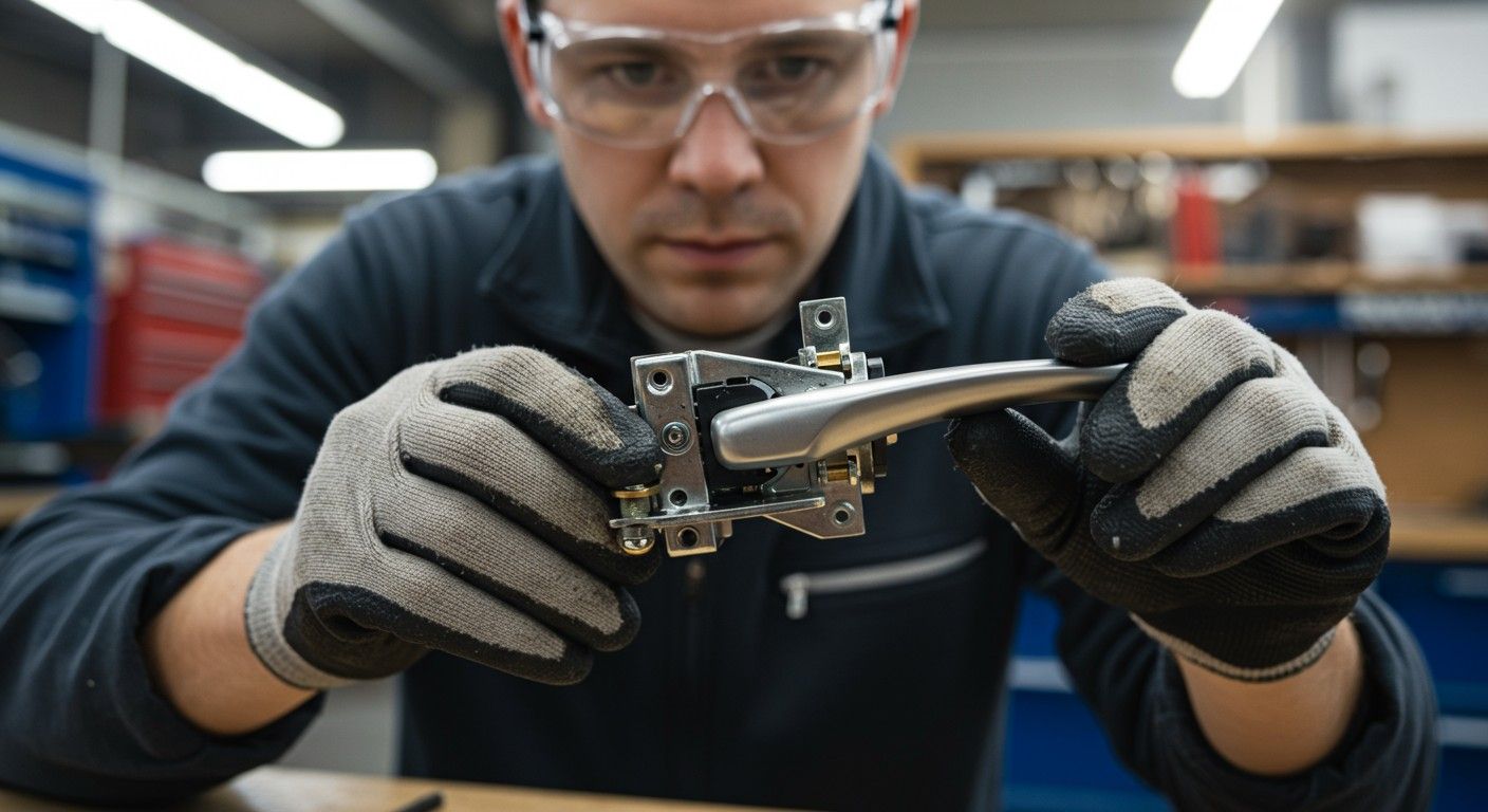 A megfelelő karbantartás meghosszabbítja a kilincsmű élettartamát.