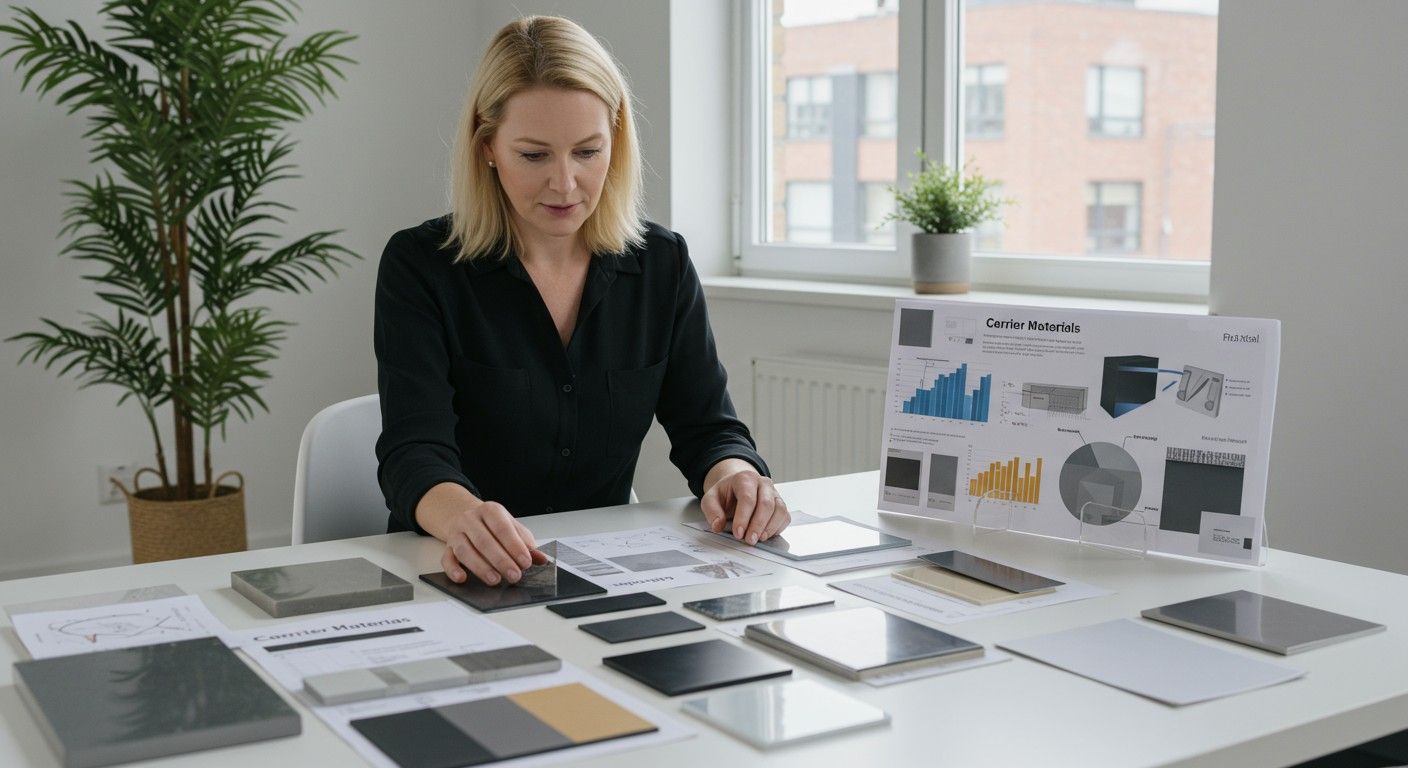 A hordozóanyagok kiválasztása a projekt specifikus igényeitől függ.