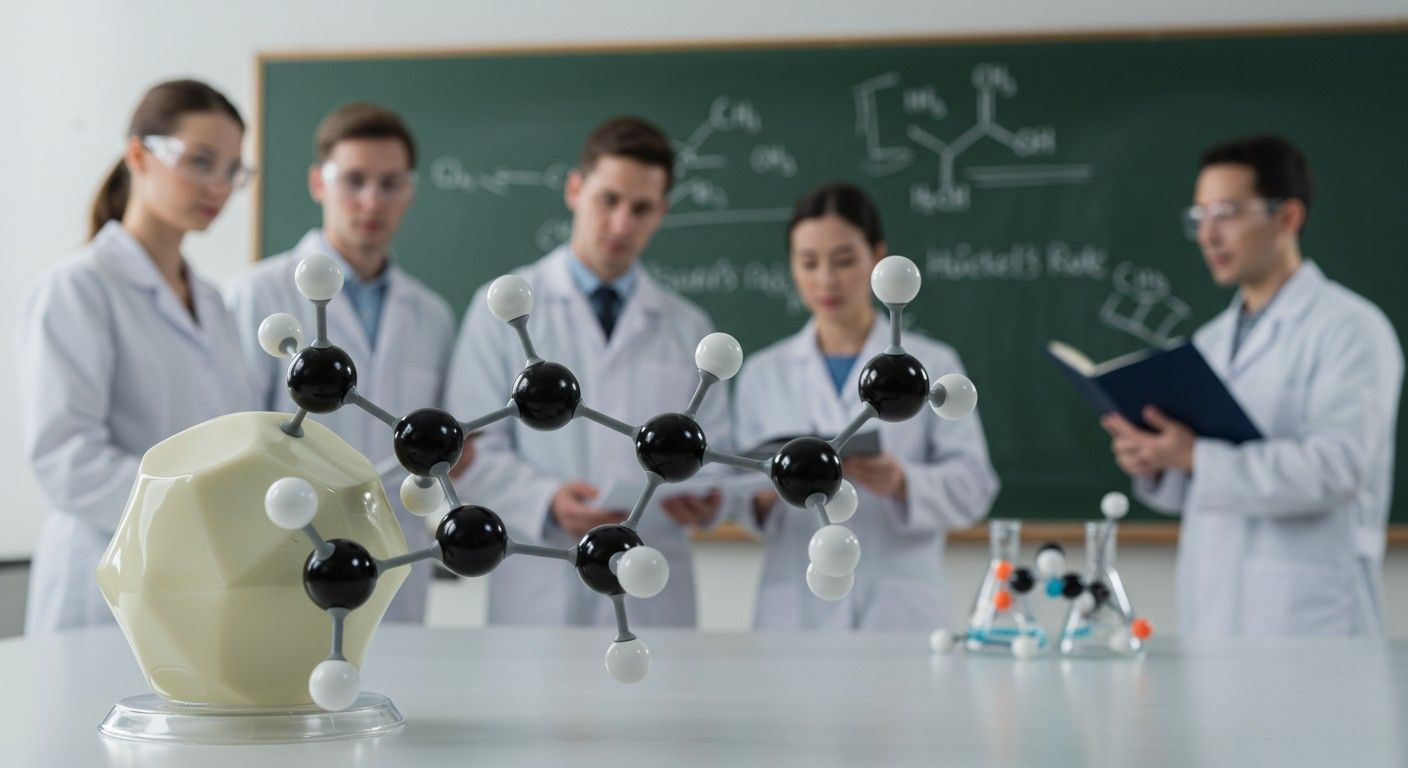 A Hückel-szabály az aromás molekulák stabilitását predikálja.