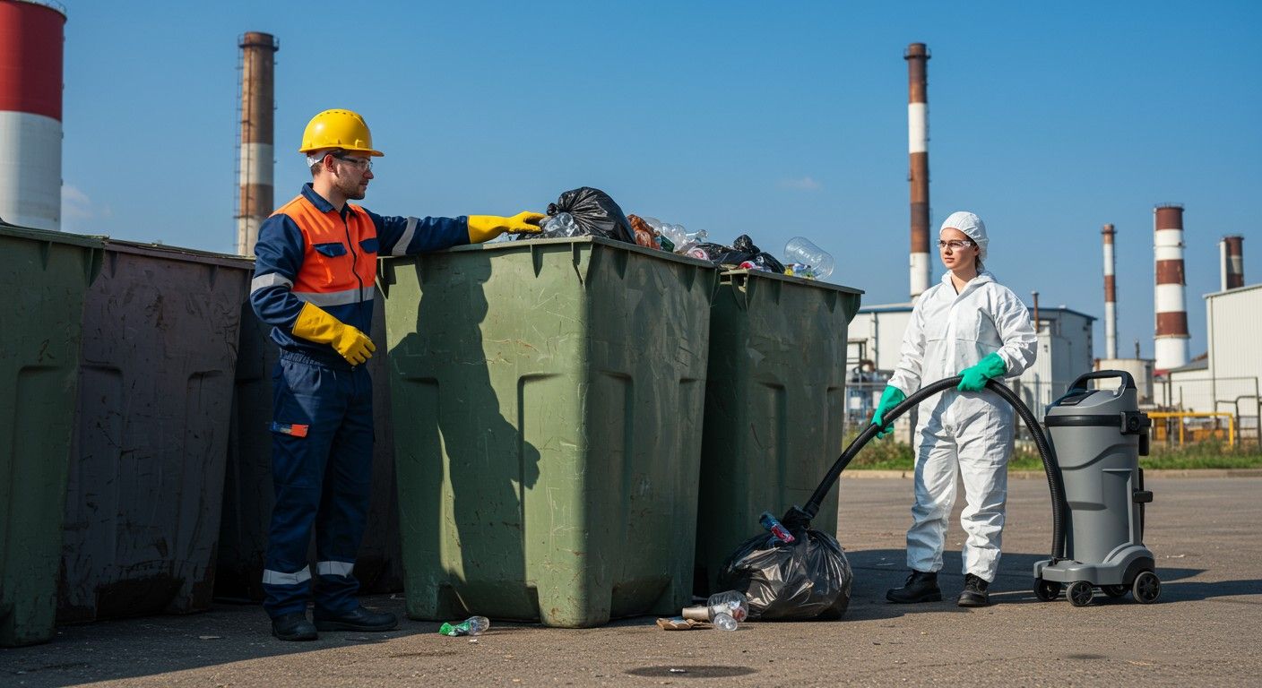 A hulladékártalmatlanítás a környezetvédelem utolsó lépése.
