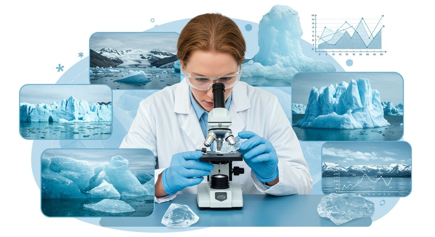 A jég szerkezete új utakat nyithat a klímakutatásban.