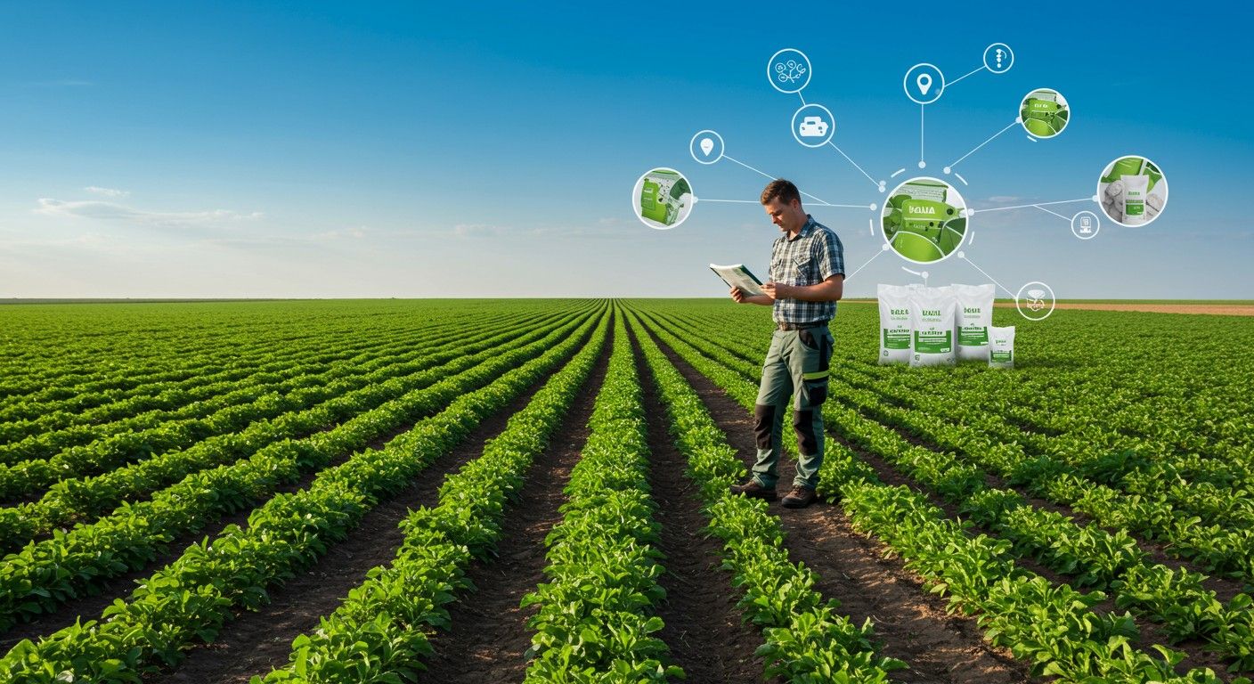 A precíziós mezőgazdaság növeli a káliumtrágyázás hatékonyságát.