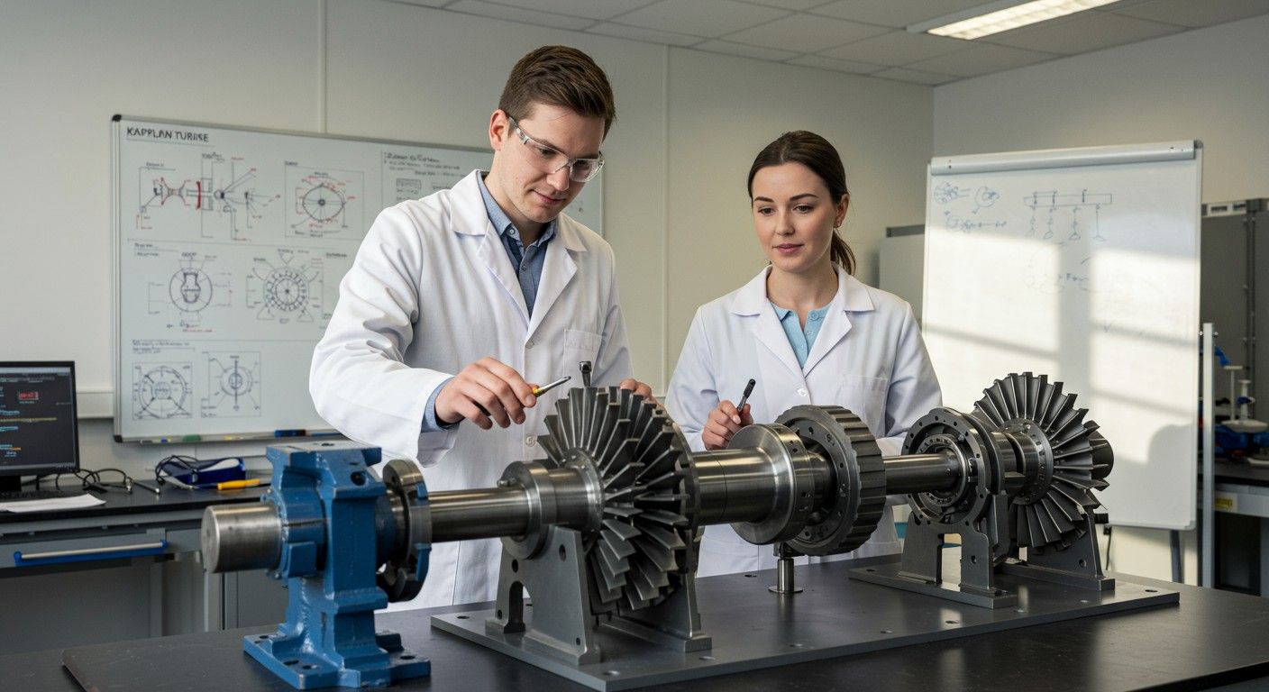 A Kaplan-turbina innovációi javítják a hatékonyságot és teljesítményt.