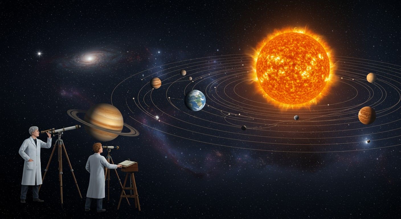 A Kepler harmadik törvénye a bolygók keringési arányait írja le.