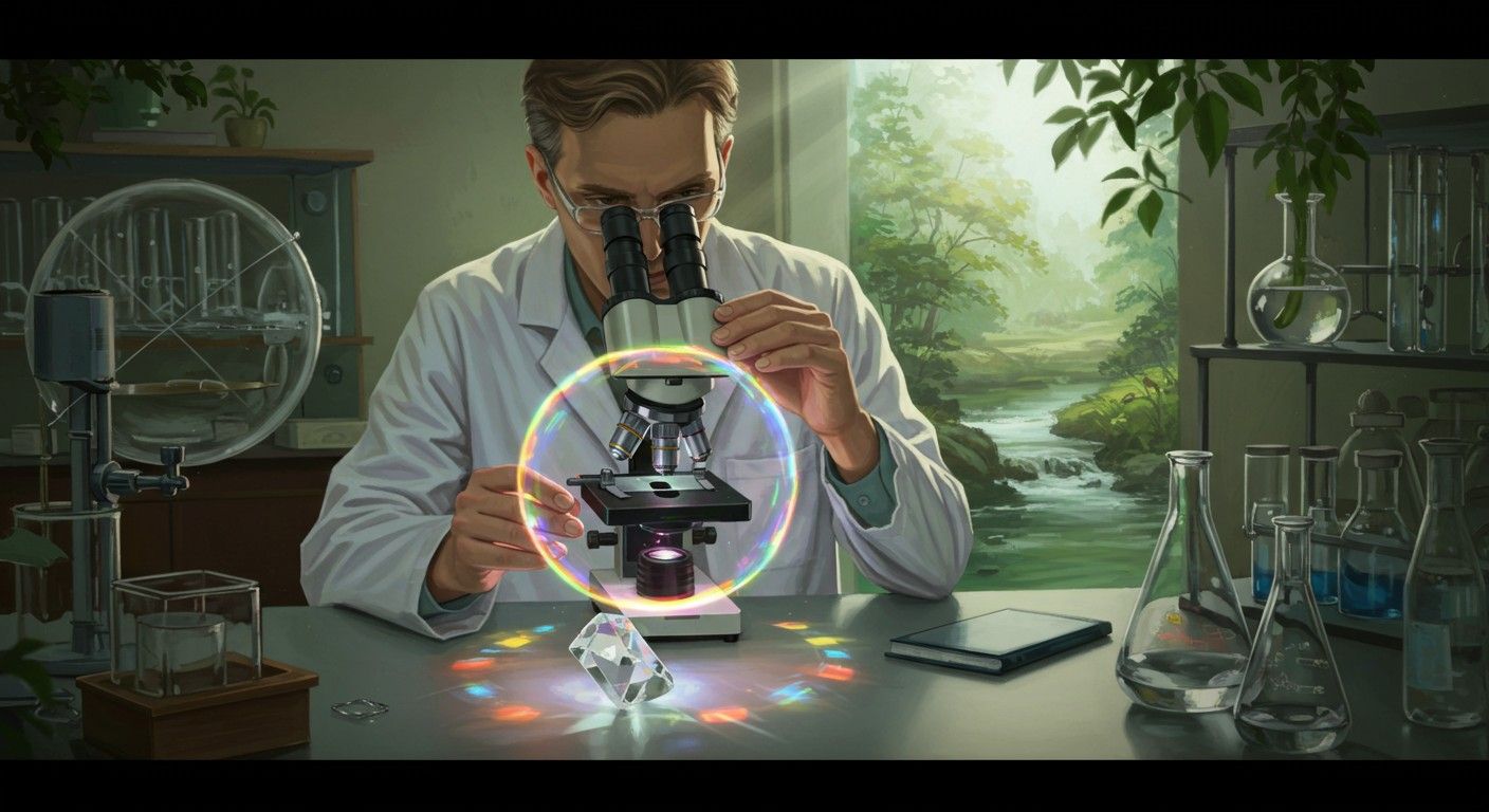 A kettős törés következtében a fény különböző irányokba halad.