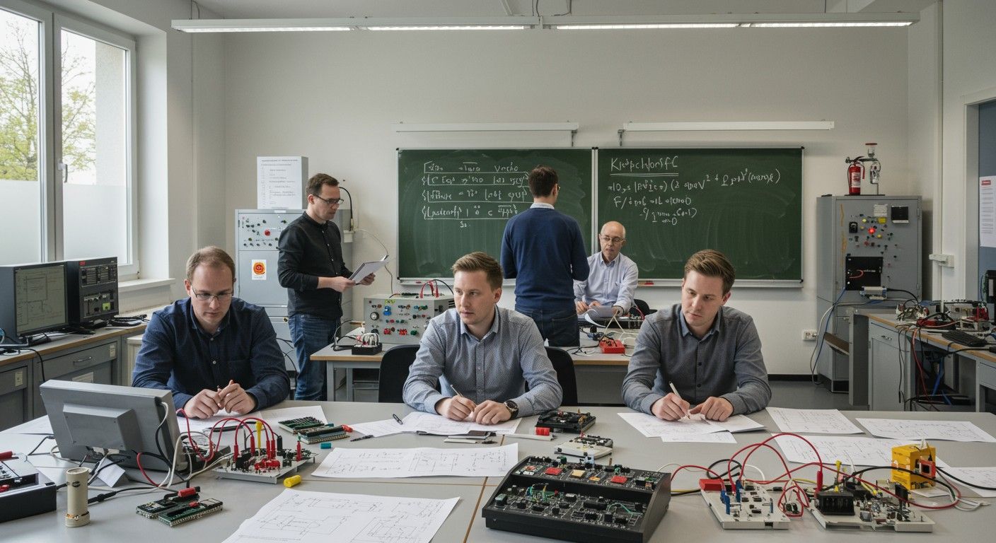 Kirchhoff törvényei alapvetőek az elektromos hálózatok tervezésében.