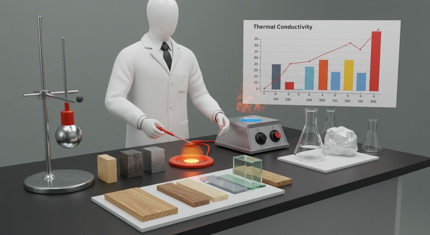 Az ezüst a legjobb hővezető az ismert anyagok között.