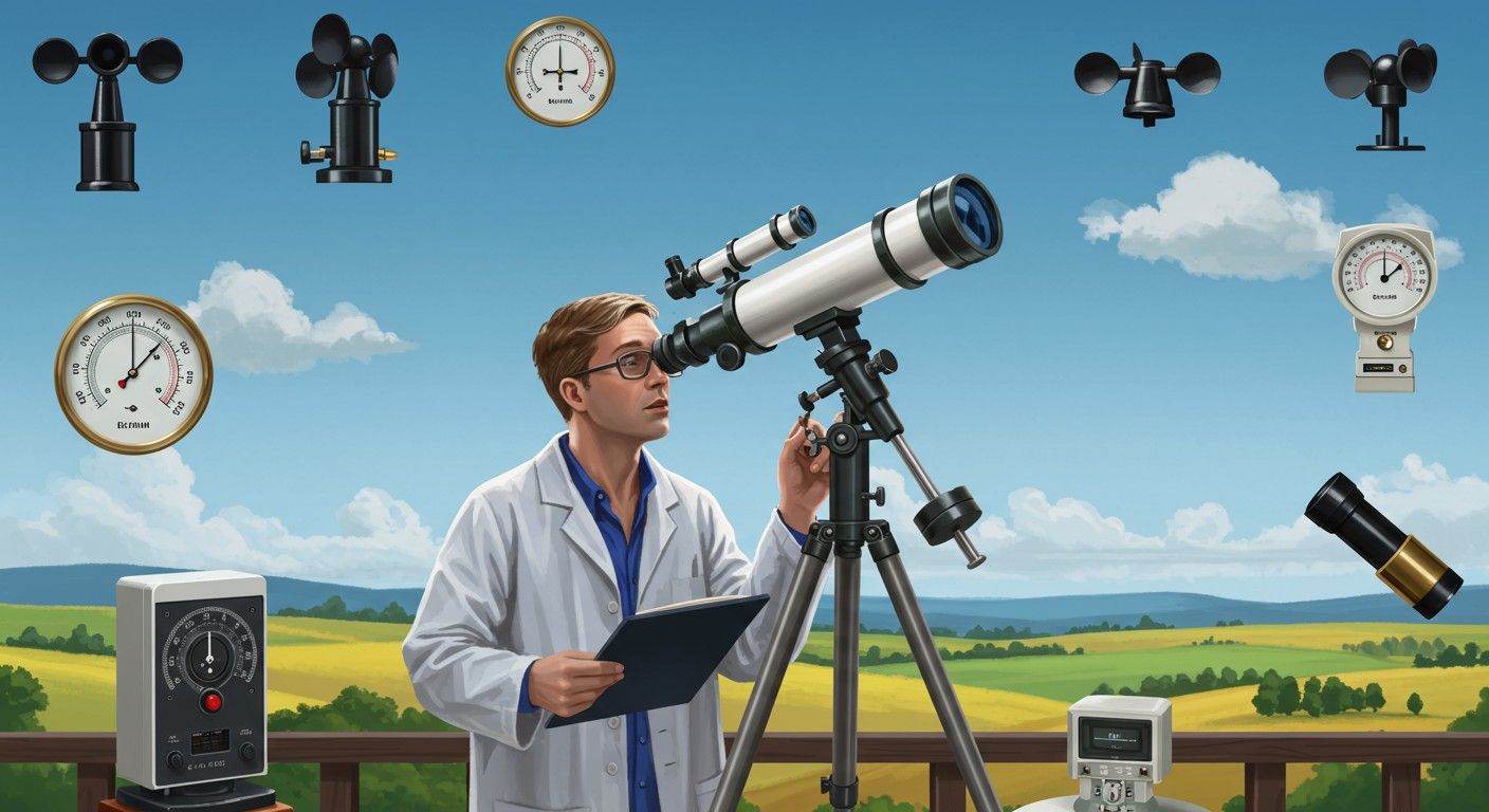 A meteorológiai megfigyelések forradalmasították az időjárás előrejelzést.