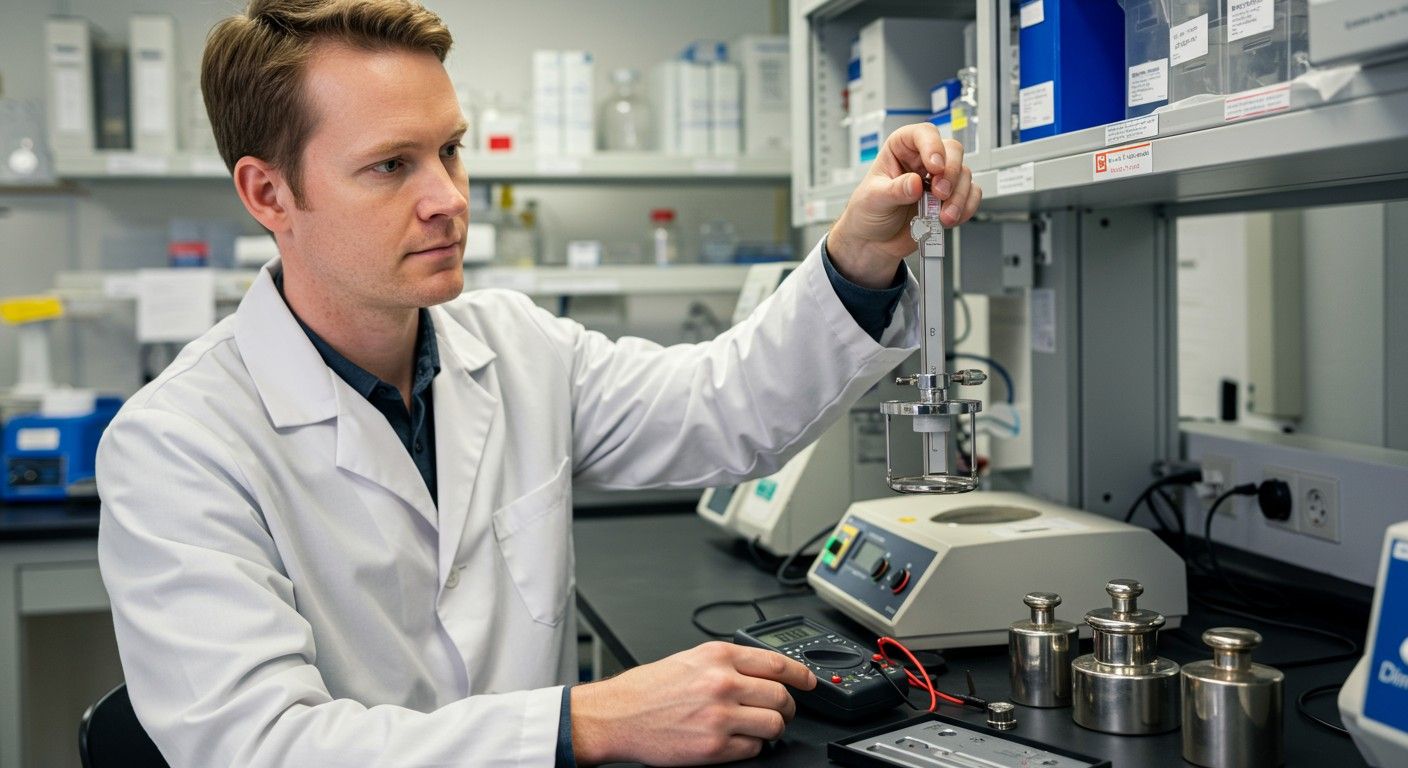 A kalibrálás biztosítja a pontos méréseket és megbízhatóságot.