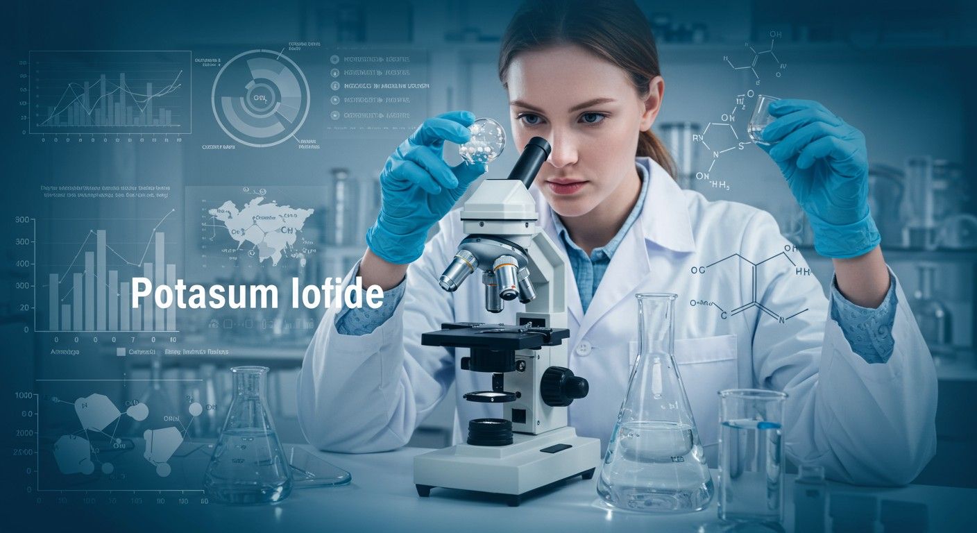 A kálium-jodid szerves jódforrást biztosít a szervezetnek.