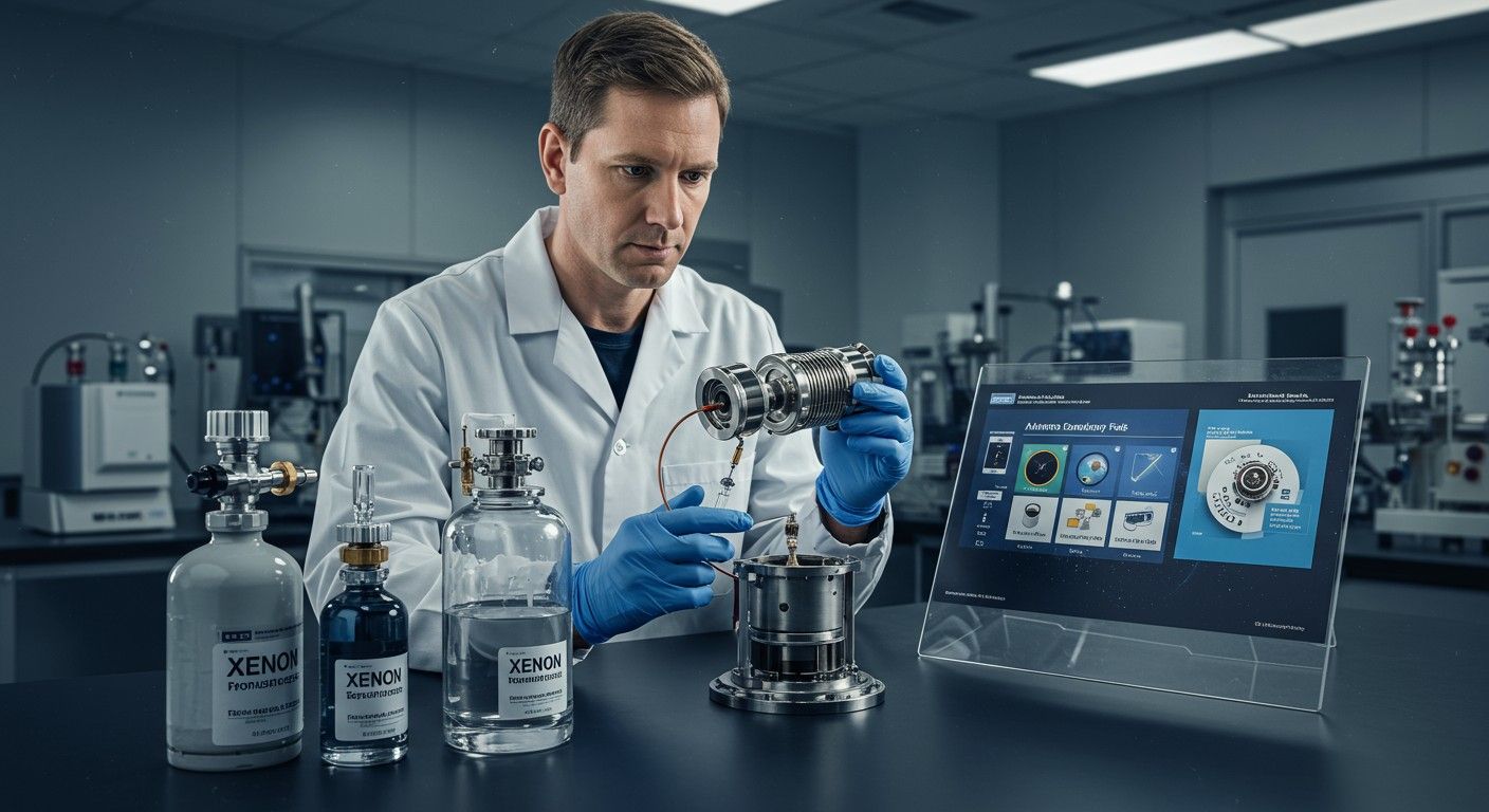 A xenon mellett hidrogén és argon is alternatíva.