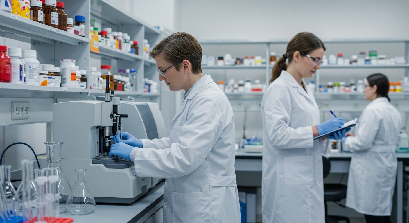 A gyógyszeriparban a moláris abszorpciós koefficiens elengedhetetlen.
