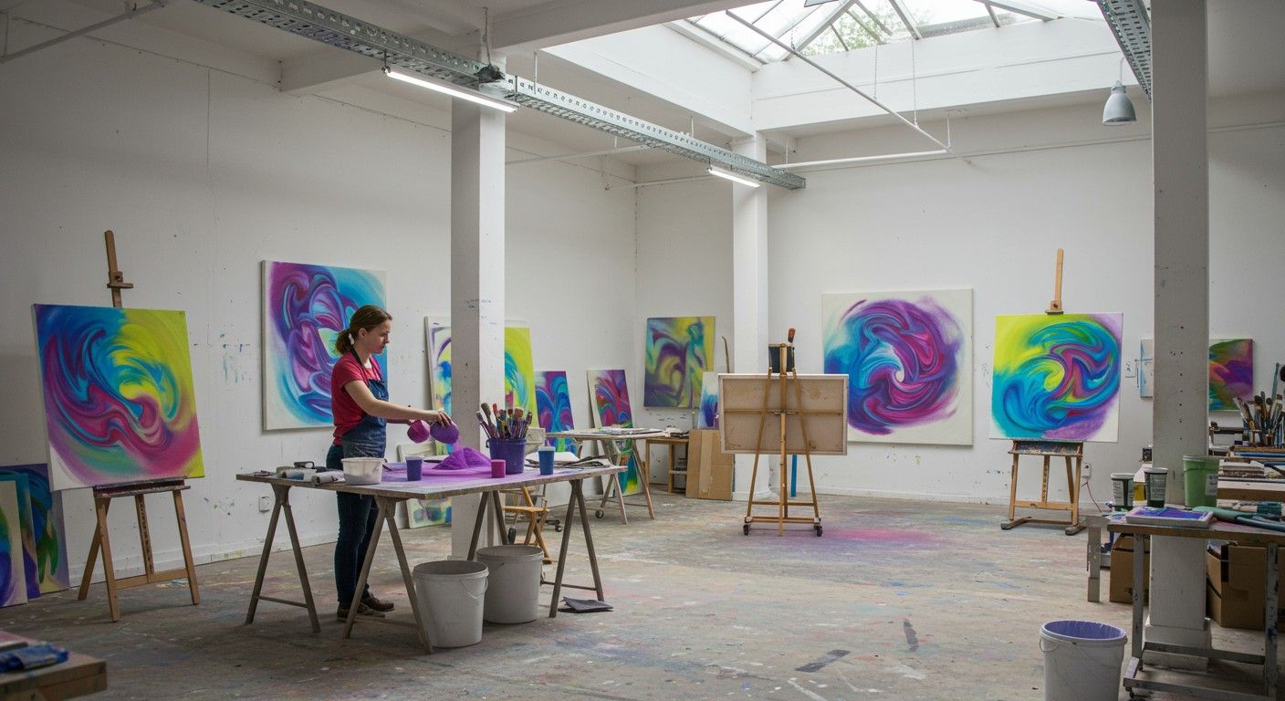 A hidrofób homok kreatív formákat és textúrákat inspirál.