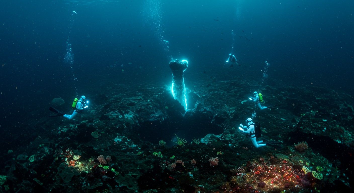 A hidrotermális rendszerek gazdag biológiai sokféleséget rejtenek.
