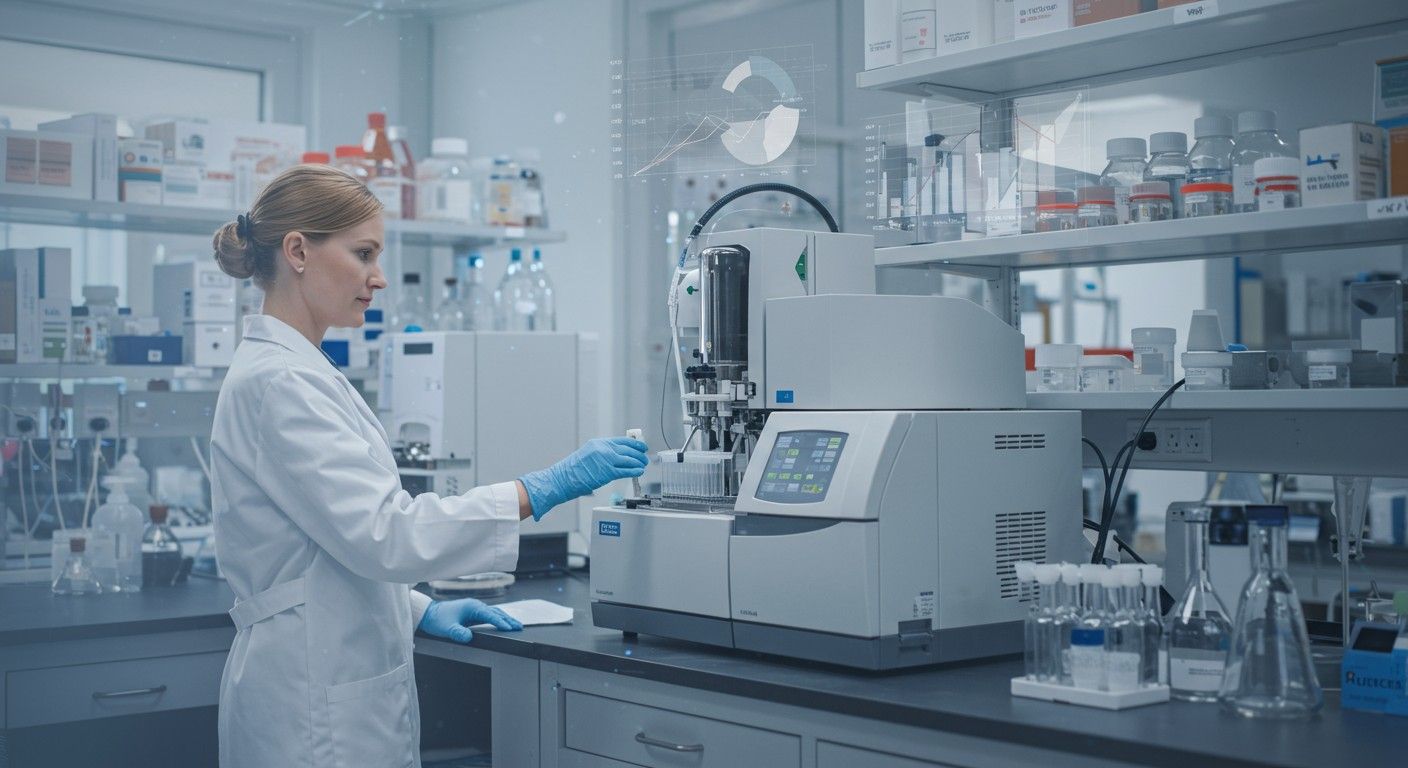 A HPLC kulcsszerepet játszik a gyógyszerek és élelmiszerek analízisében.