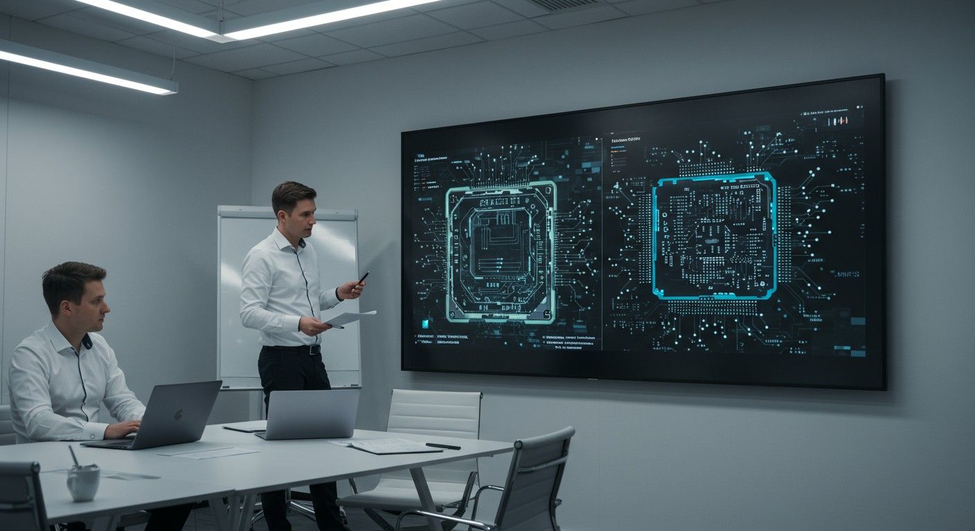 A mesterséges intelligencia forradalmasítja a mikroprocesszorok fejlődését.