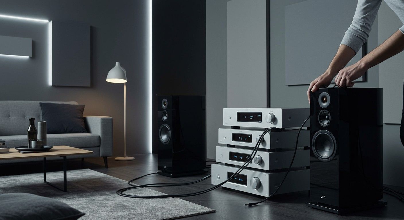 A kábelezés minősége meghatározza a hangélményt.