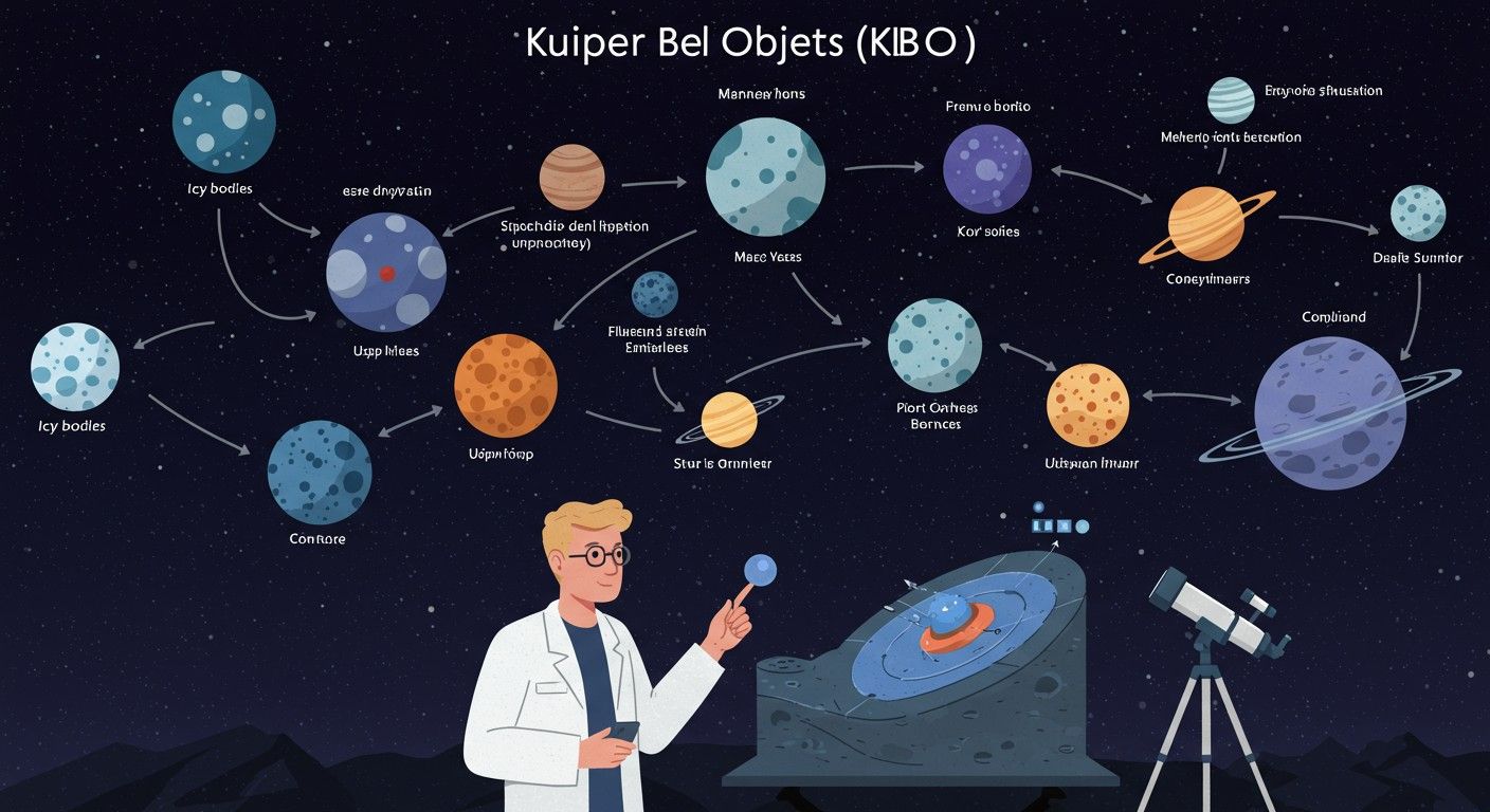 A KBO-k közé tartoznak a plutoidák és centaurák.