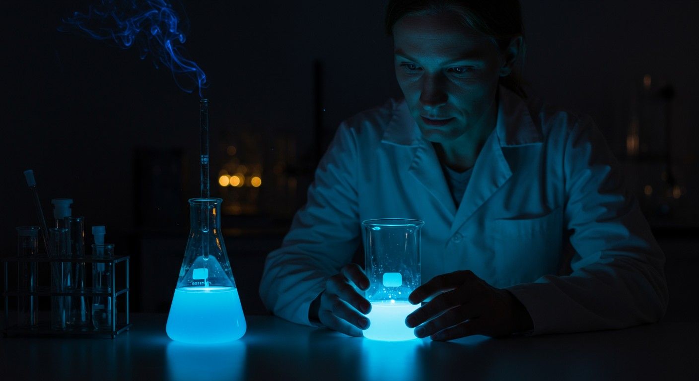 A kemilumineszcencia éjszakai fényforrástól mentes jelenség.