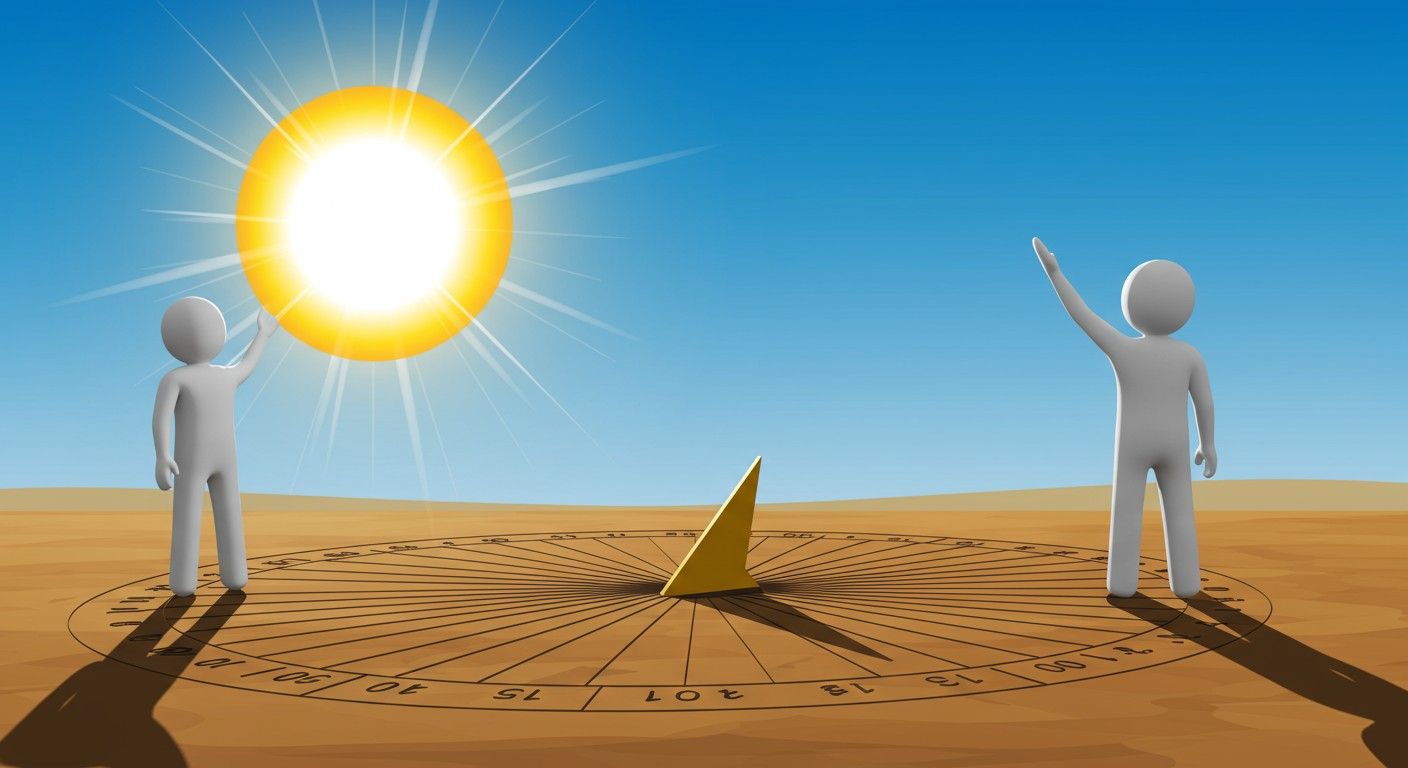 A középnap az időszámítás alapját képezi csillagászati értelemben.