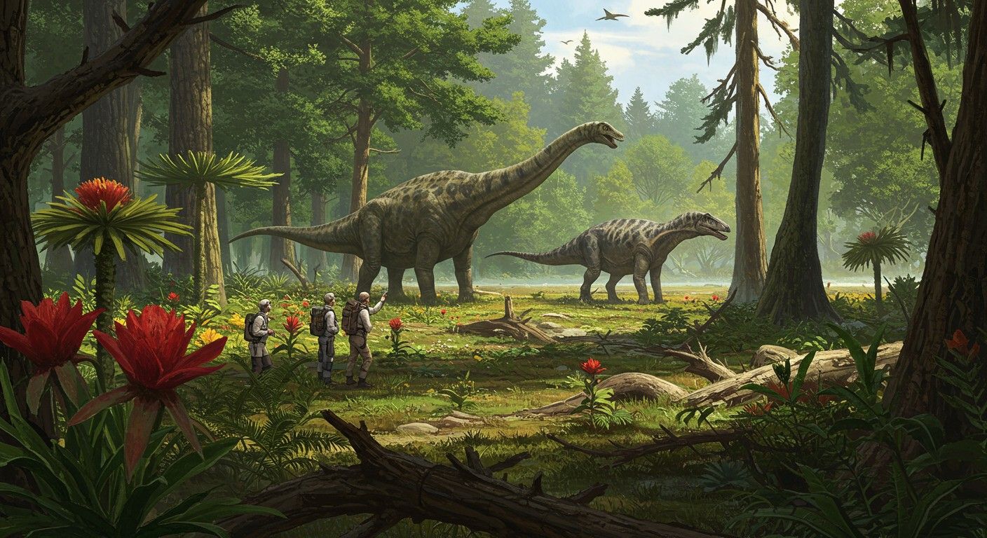 A kréta korban megjelentek az első madarak és virágok.