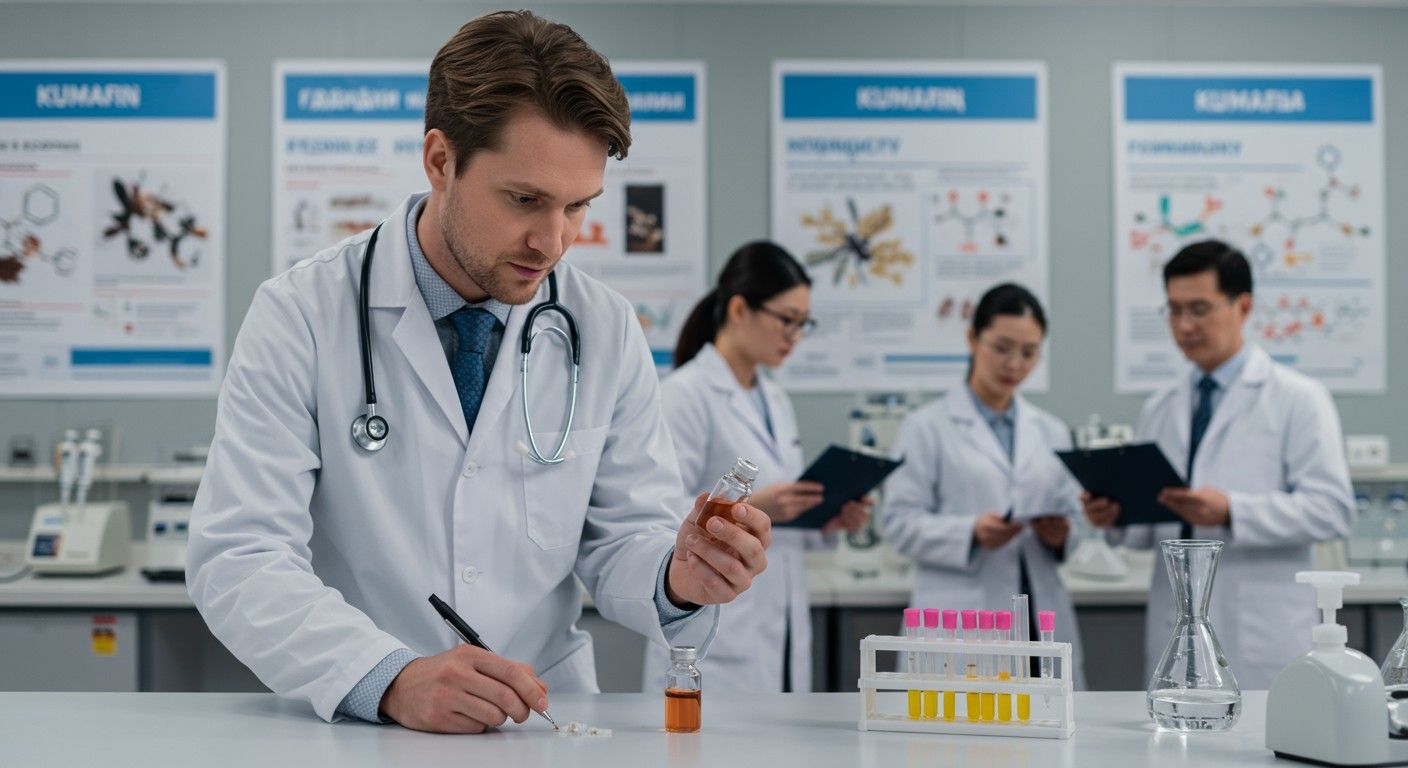 A kumarin természetes vérhígítóként is ismert a gyógyászatban.