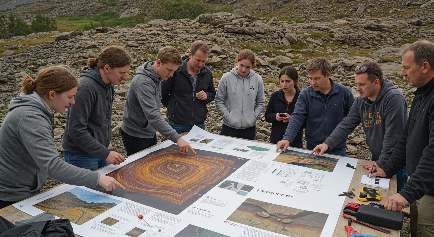 A lakkolitok geológiai történeteket mesélnek el a múltbeli folyamatokról.