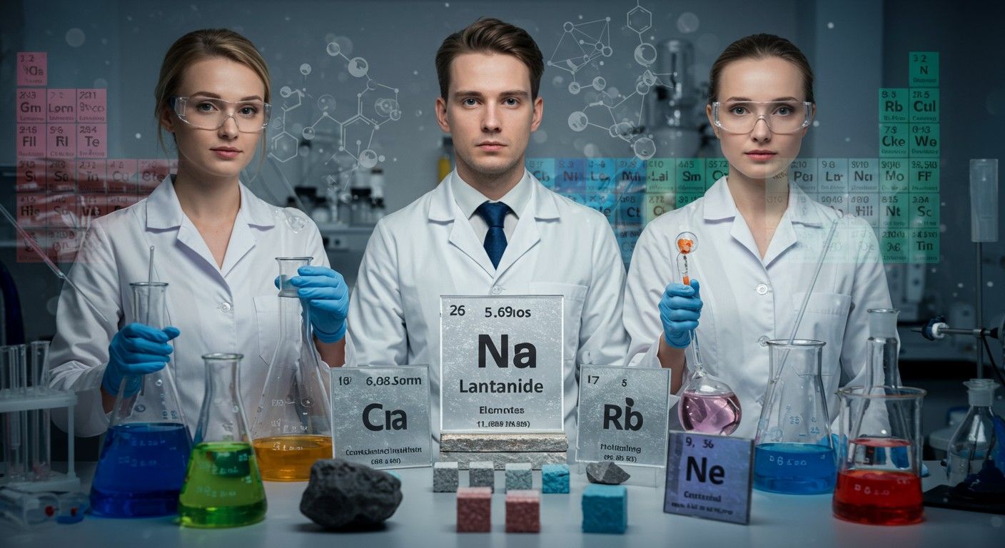 A lantanidák az aktív fémek közé tartoznak.