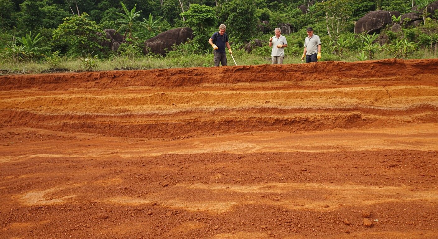 A laterit fontos szerepet játszik a bauxitképződésben.