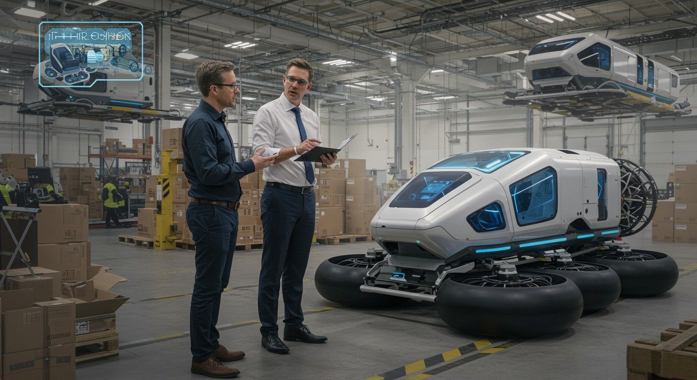 A légpárnás technológia növeli a közlekedés hatékonyságát.