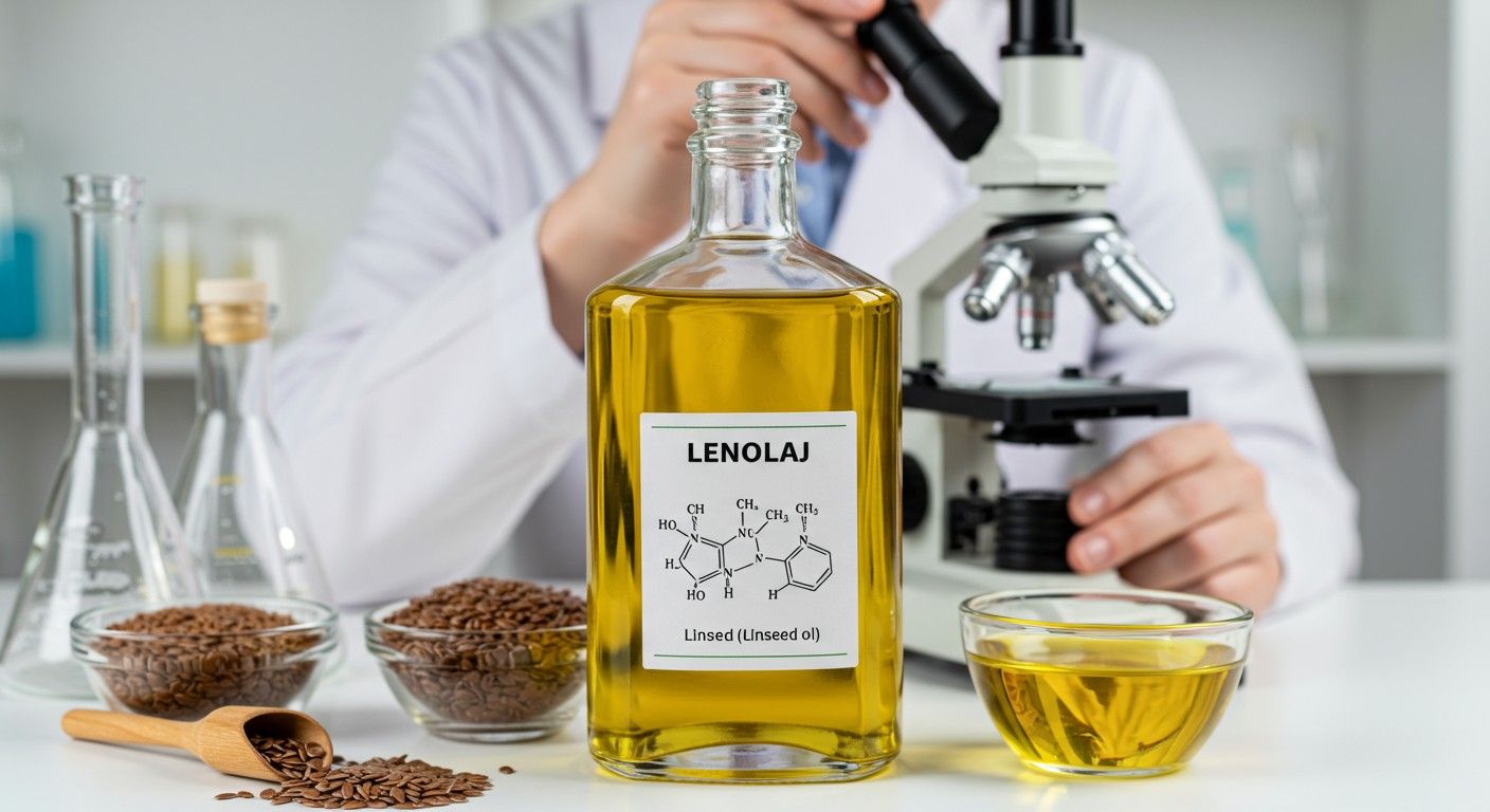 A lenolaj gazdag omega-3 zsírsavakban, egészséges választás.